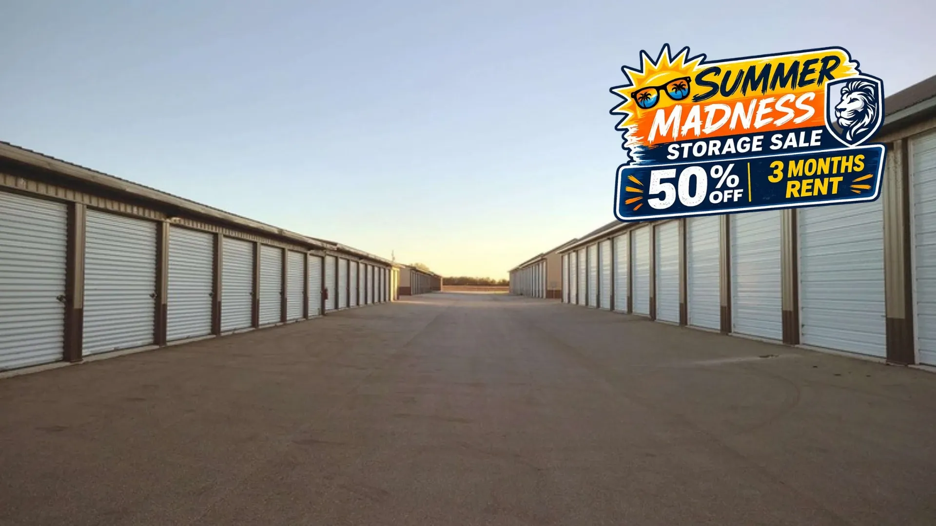 Summer Madness Storage Sale at Storage Lion